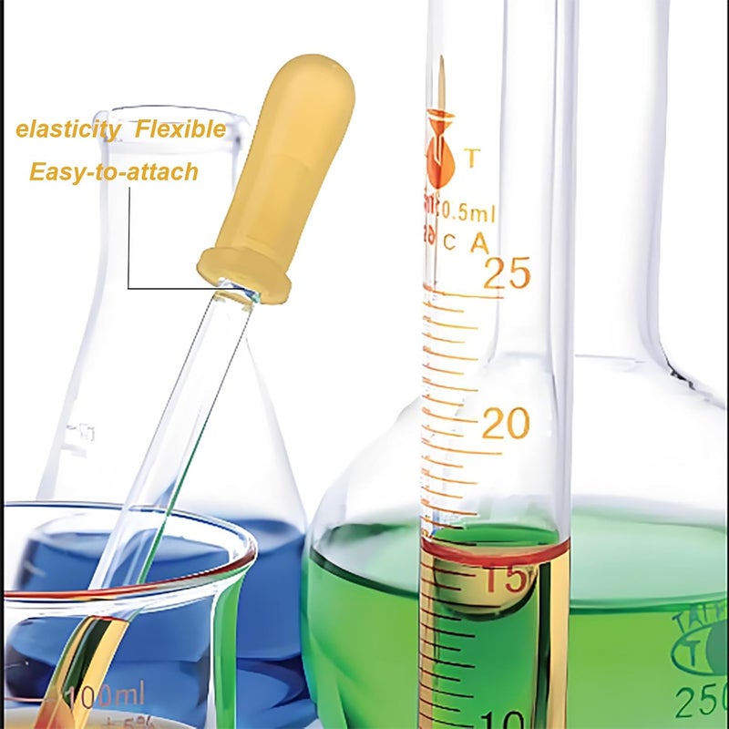 Scienfocus lab Latex Dropper Bulbs for Labs Pipet - 2 ml (Pack of 100) - Image 5